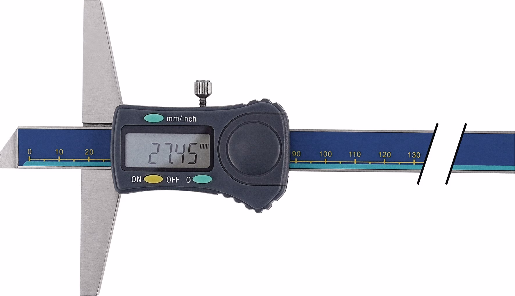 Tiefenmessschieber DIN 862 digital gerade Messschiene TECWERK