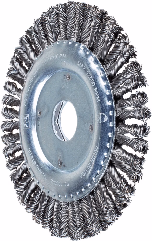 Rundbürste RBG 12506 D.125mm Drahtstärke 0,5mm STA 6mm PFERD