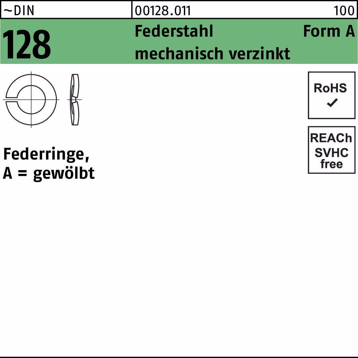 Federring DIN