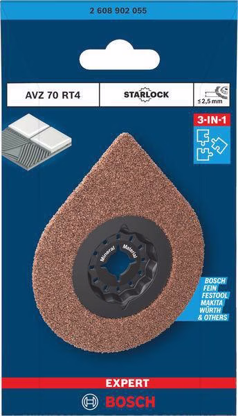 Segmentsägeblatt EXPERT AV Z70 RT4 3 D.70mm Mörtel Starlock