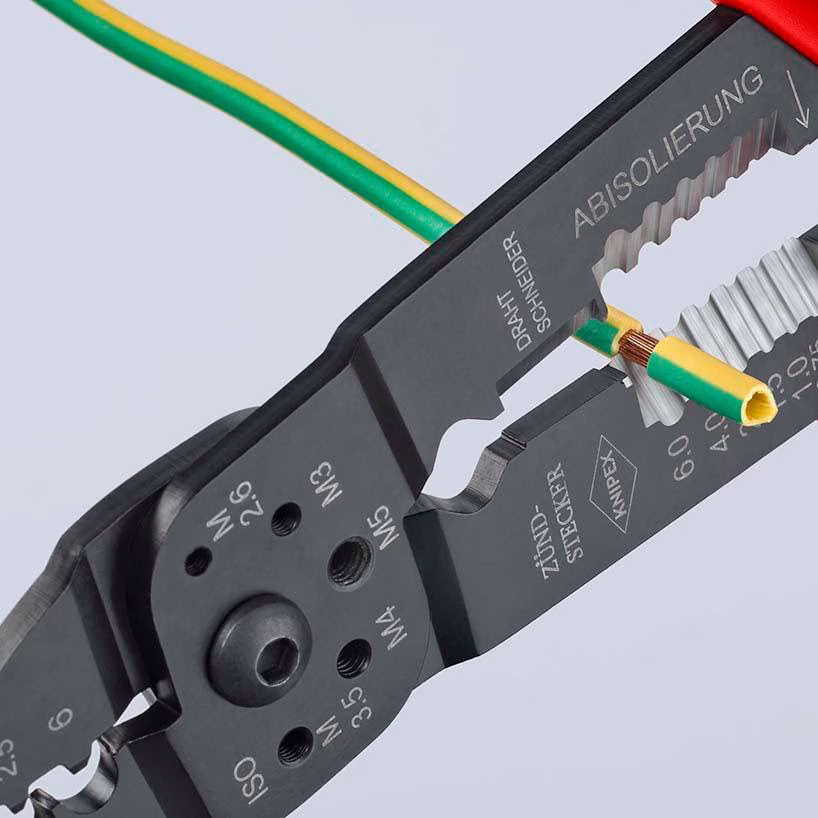 Crimpzange L.230mm 0,5-6 (AWG 20-10) mm²
