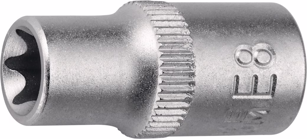 Steckschlüsseleinsatz 1/4 ″ E Länge 25 mm TECWERK