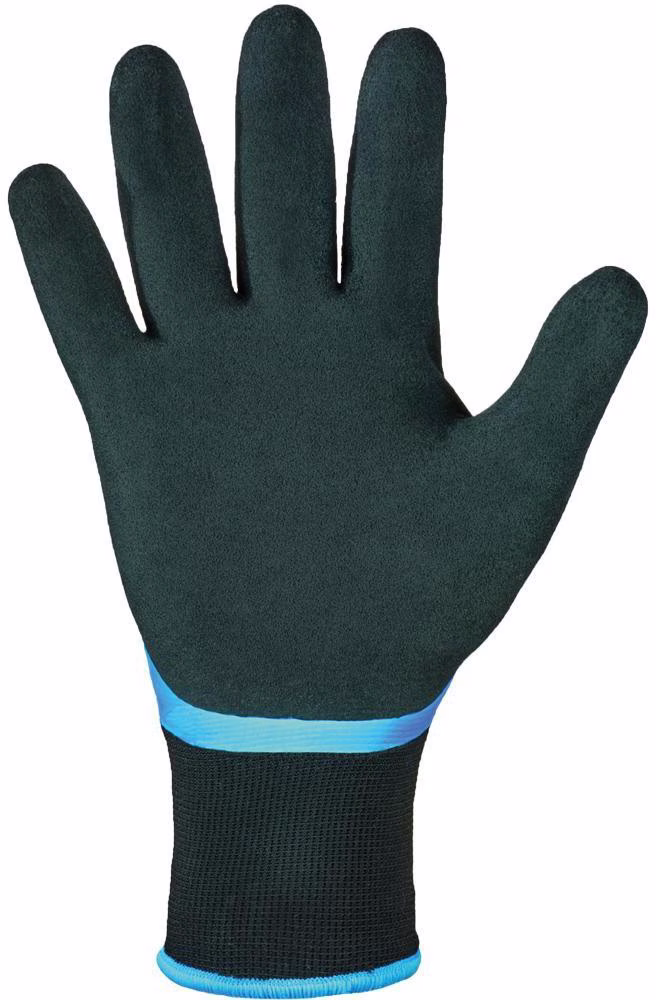 Handschuhe Winter Aqua Guard Gr.8 schwarz/blau EN 388,EN 511 PSA II