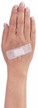 aluderm® Pflaster aluplast 2,5 x 7,2 cm (B x L) elastisch