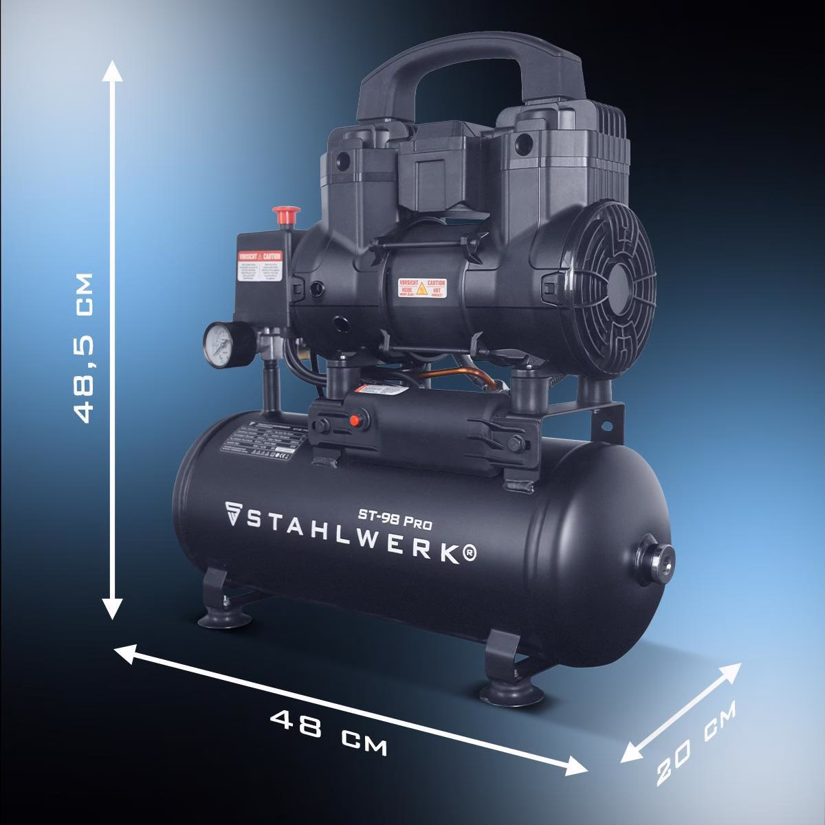 Kompressor ST-98 Pro 170l/min 8bar 9l