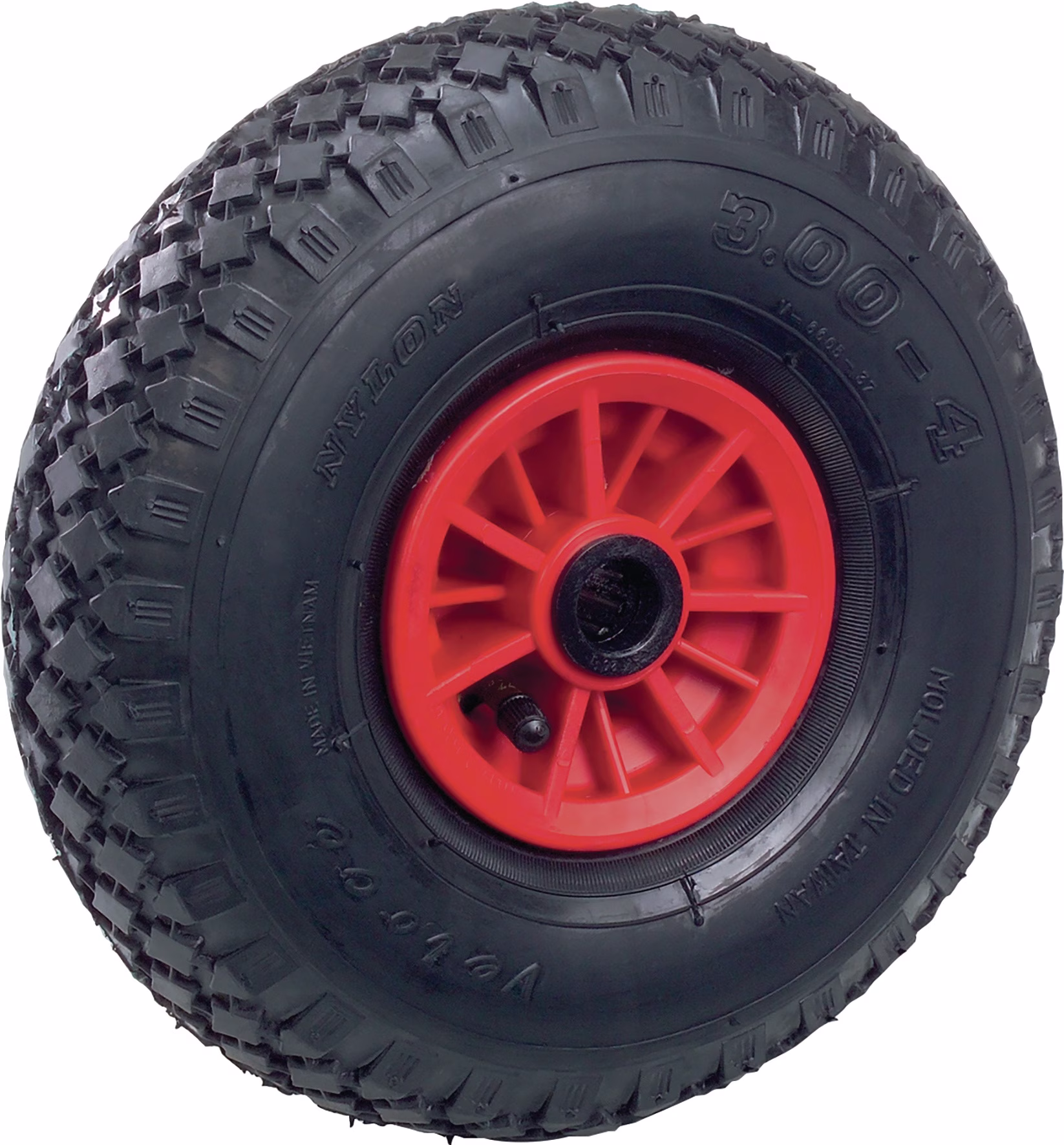 Luftrad 70100 D.260mm Trgf.200kg Ersatzrad Block 2 PR Gleitlager