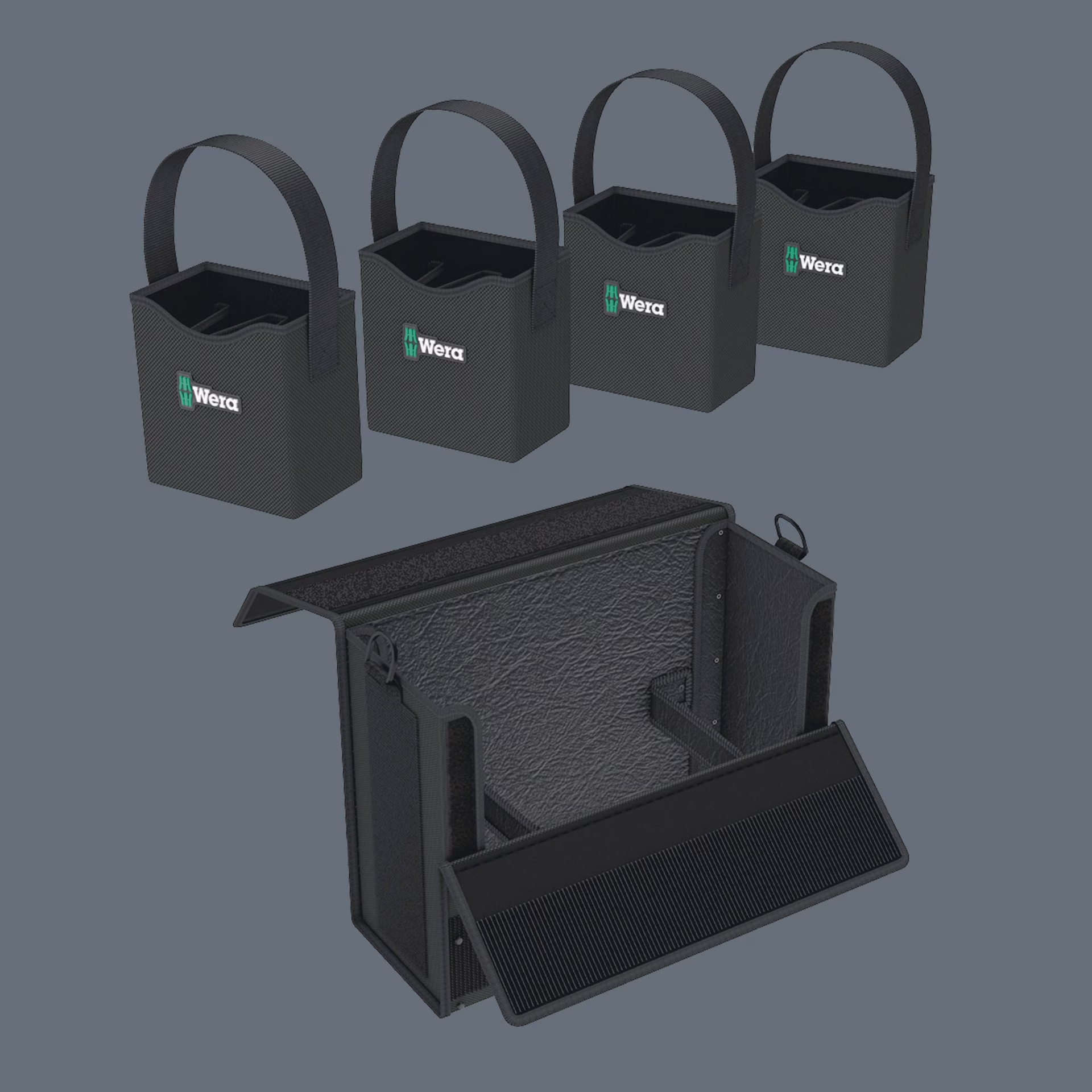 Werkzeugbox 2go XL Maße 455x330x170mm