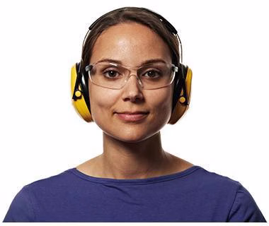 Kapselgehörschutz Optime H510AC1 gelb