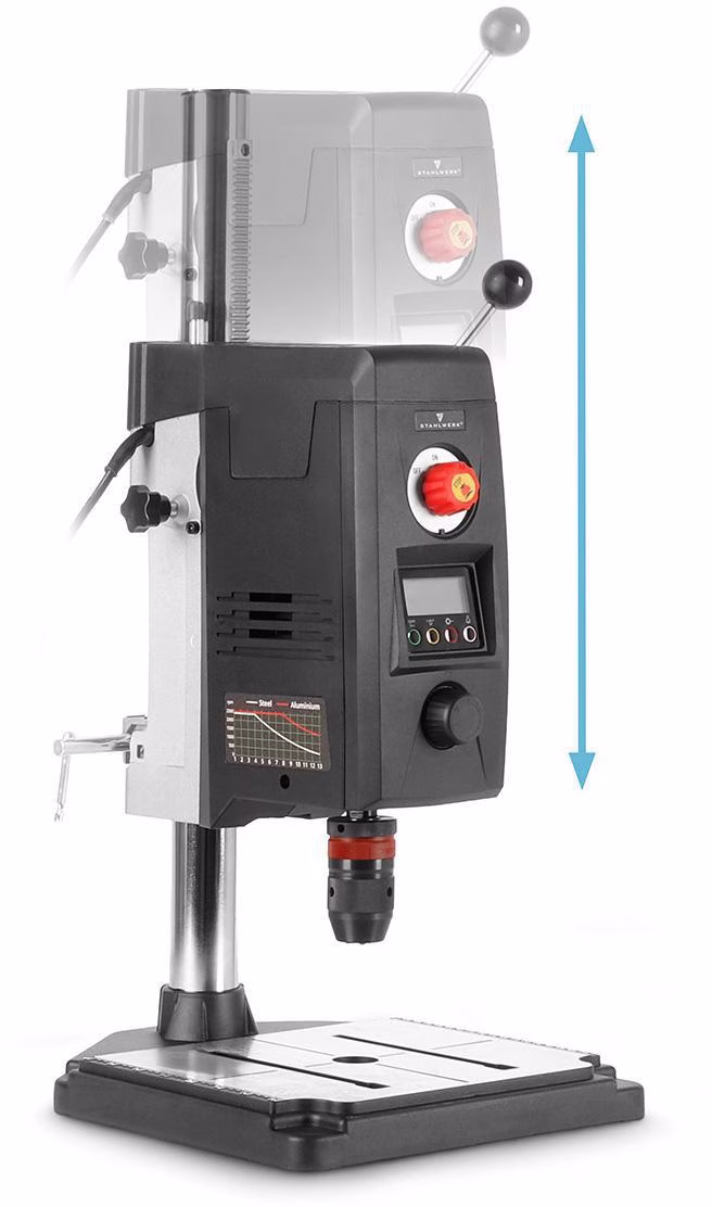 Tischbohrmaschine MBD-800 ST Digital 800 Watt