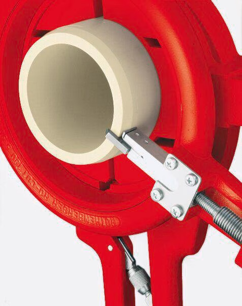 Abstech-/Anfas-Systemwerkzeug ROCUT® 160 Set f.Kunststoffrohre