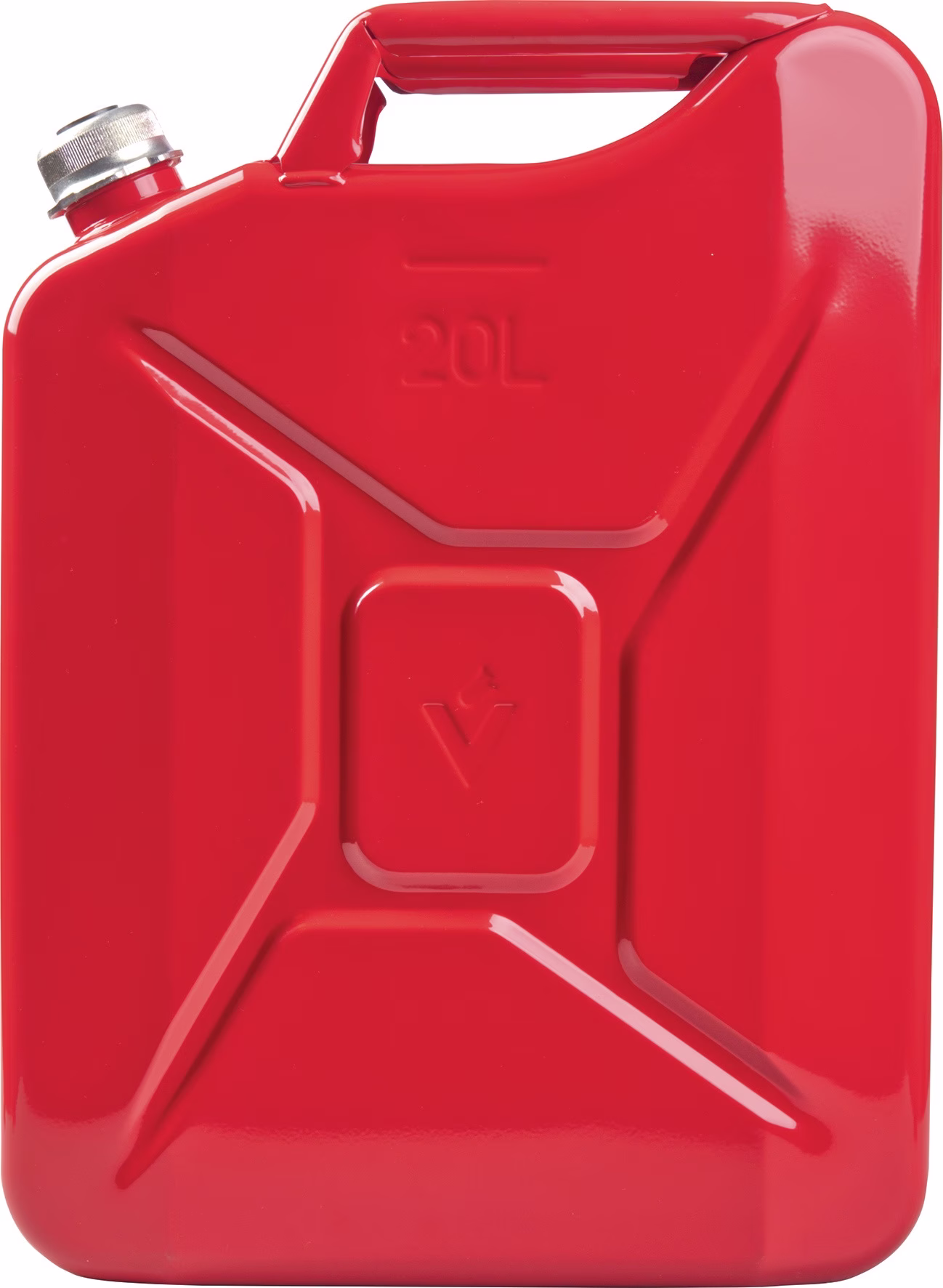 Kraftstoffkanister 20l Schraubverschluss Rot RAL 3000 Stahlbl.0,9mm