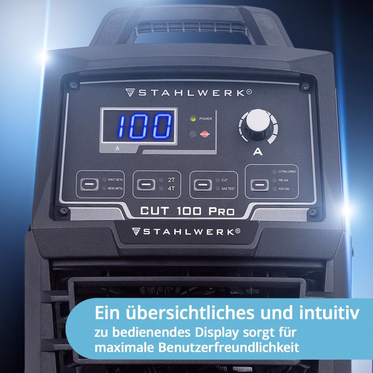 Plasmaschneider CUT 100 P Digital Einzelgerät m.Zub