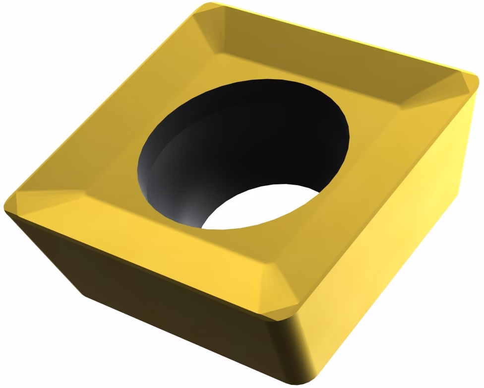 Fräswendeschneidplatte ISO SPET D.5,5mm PVD beschichtet Farbe Gold