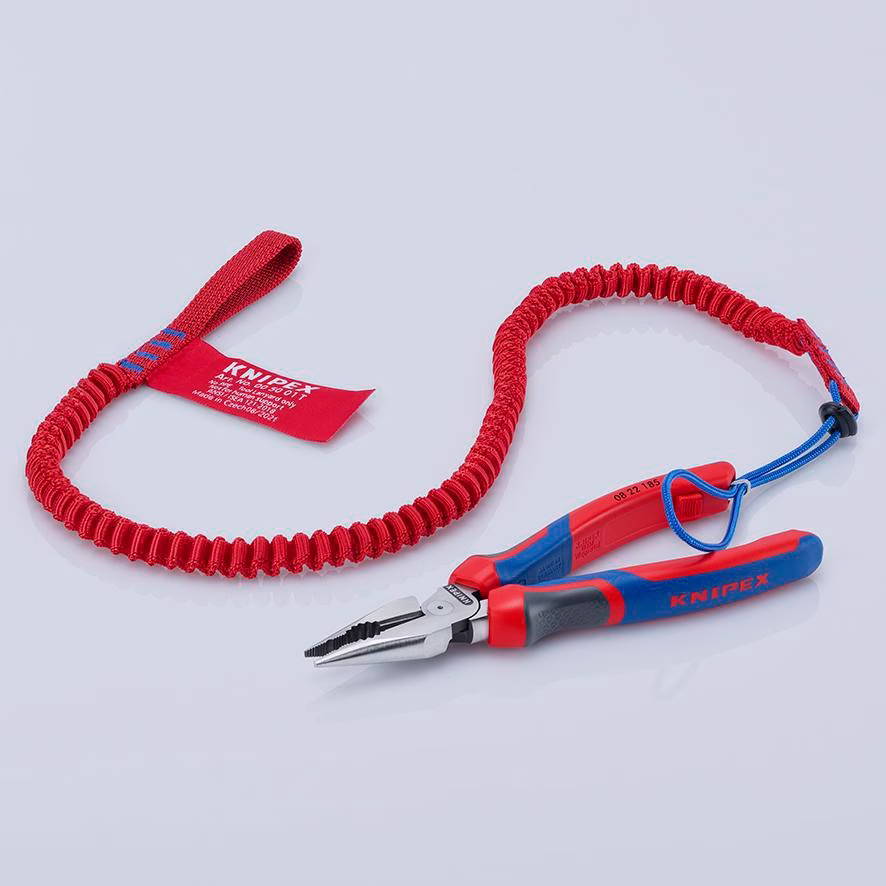 Spitzkombizange L.185mm pol.Comfort-Griff schwarz atram