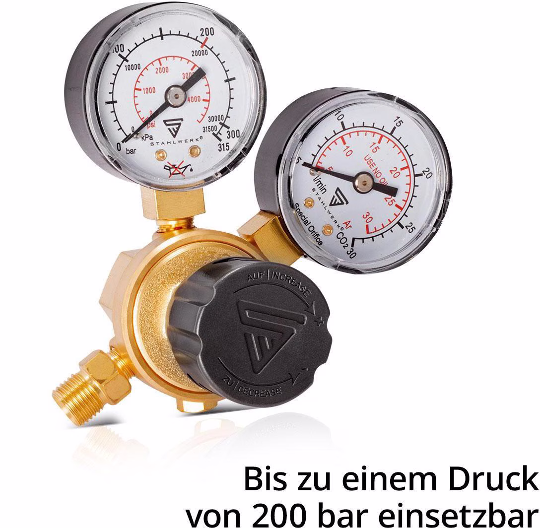 Mini-Druckminderer ST-215 MS W21,8x1/14