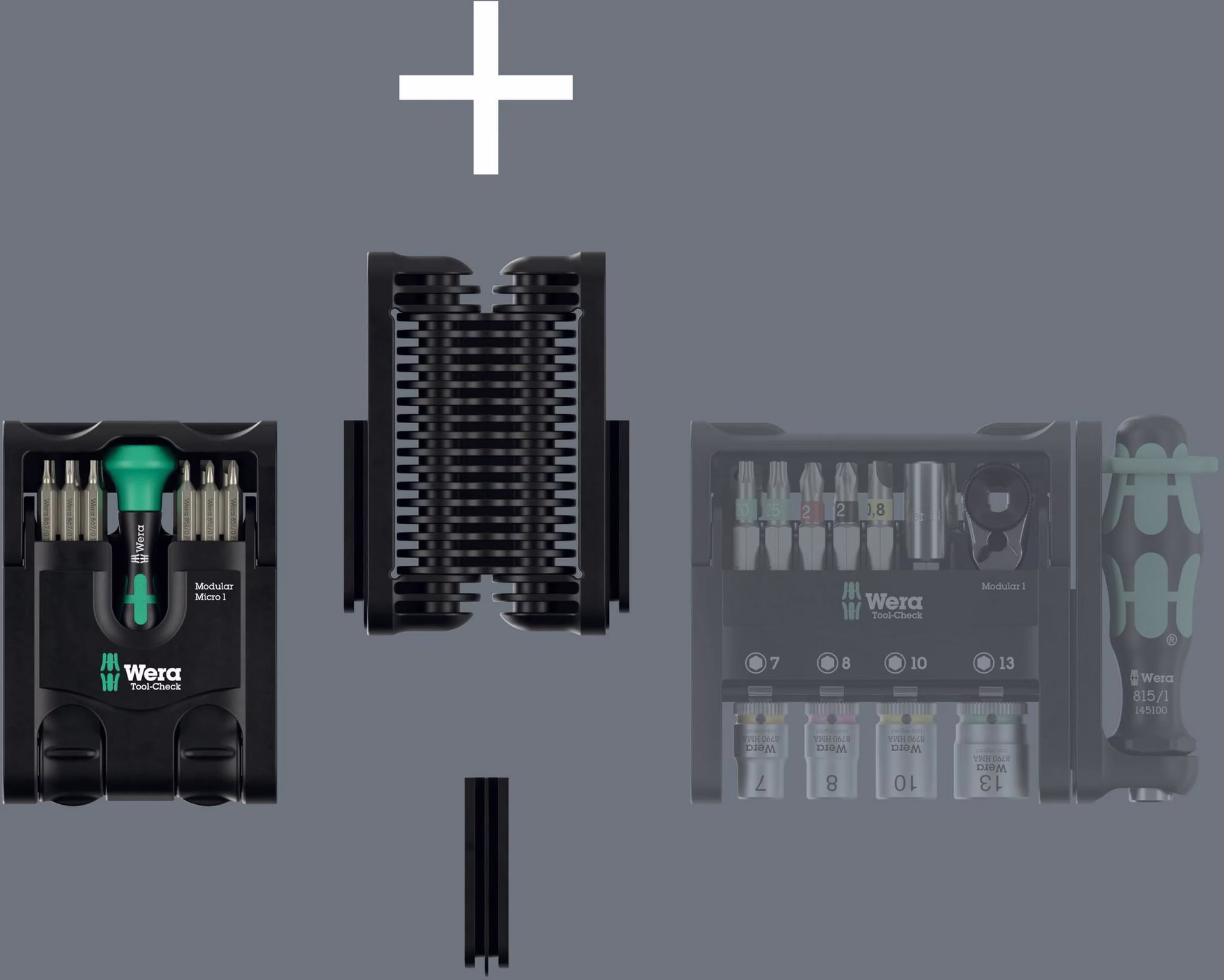 Bitsortiment Tool-Check Modular Micro 1 22-tlg