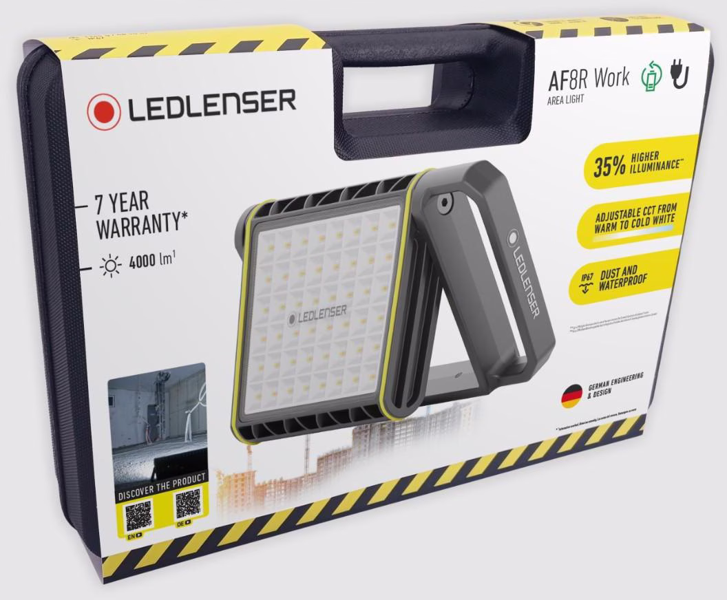 LED-Strahler AF8R Work 500-4000 lm Li-Ion 10,8V IP67