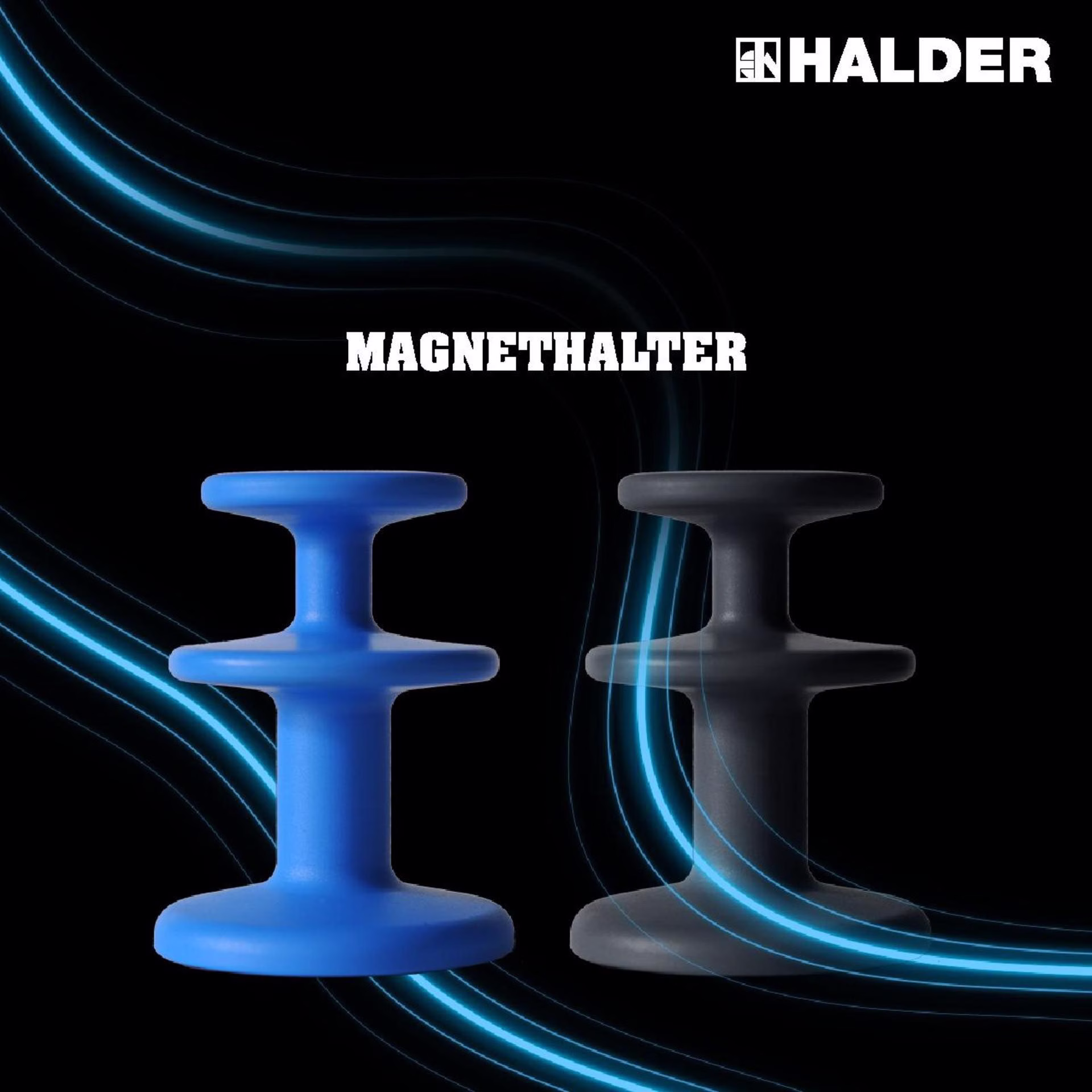 Magnethalter D.65mm schwarz