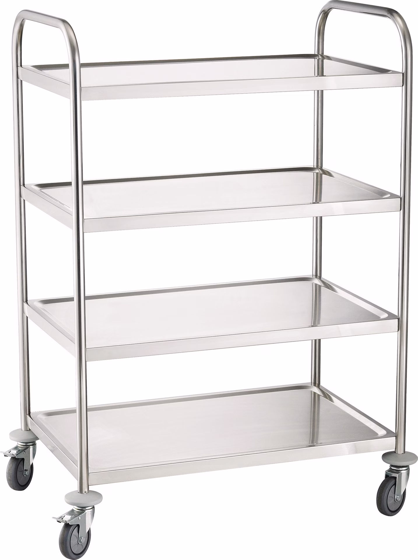Tischwagen Ladeflächen L820xB500mm silber