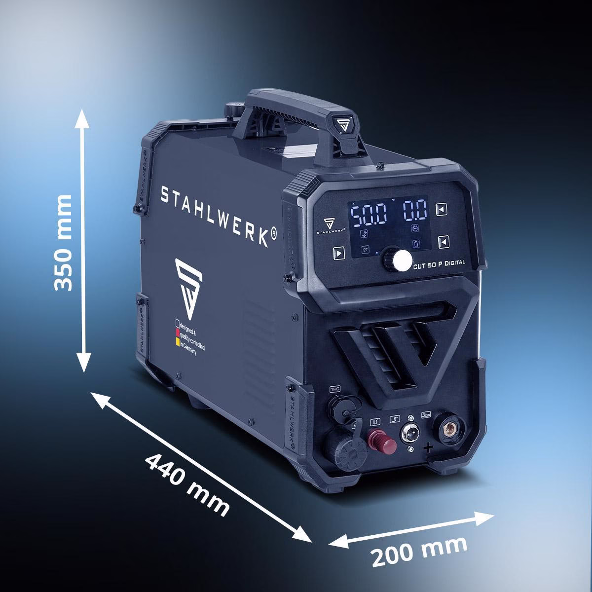 Plasmaschneider CUT 50 Pro Digital Einzelgerät m.Zub