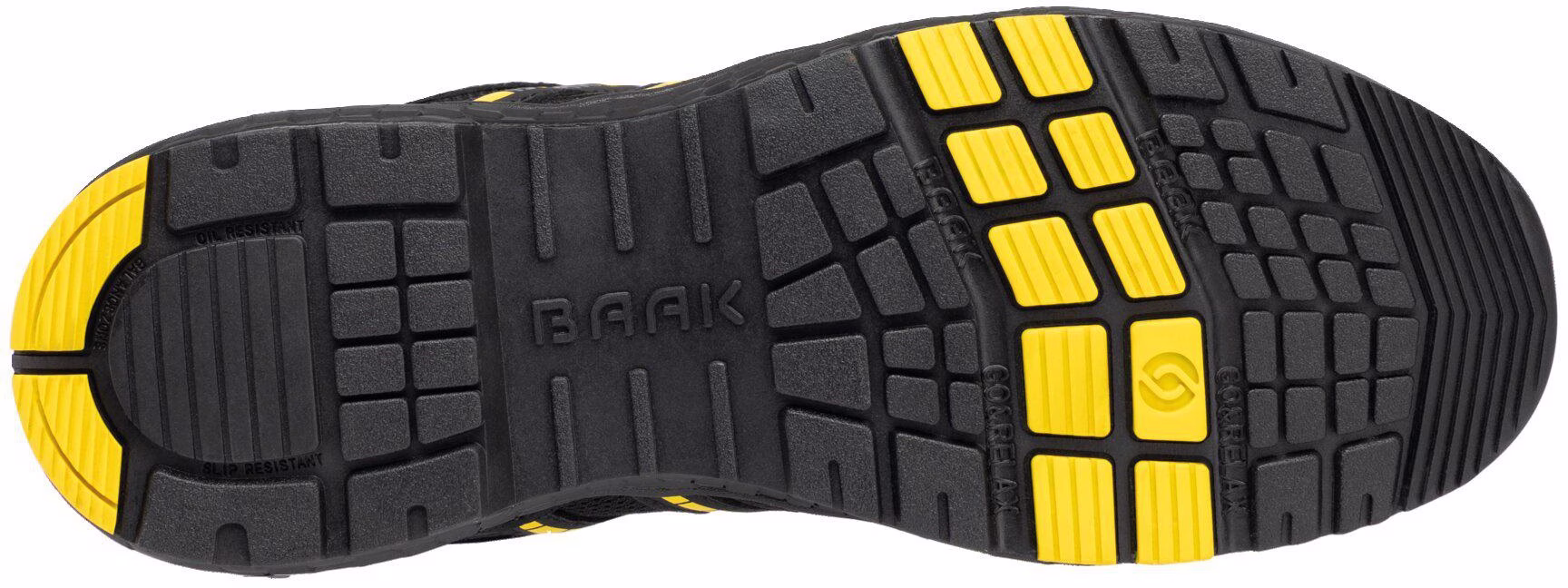 Sicherheitsschuh Alex Gr.44 W.11 schwarz/gelb S3S FO HRO LG SC SR ESD