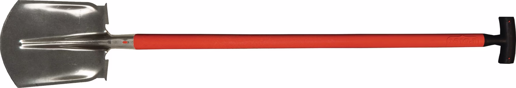 Sand- u.Schuttschaufel Gr.000 21x25,5cm m.hohlem Glasfaserstiel,2 Füße