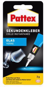 Sekundenkleber Glas Flüssig