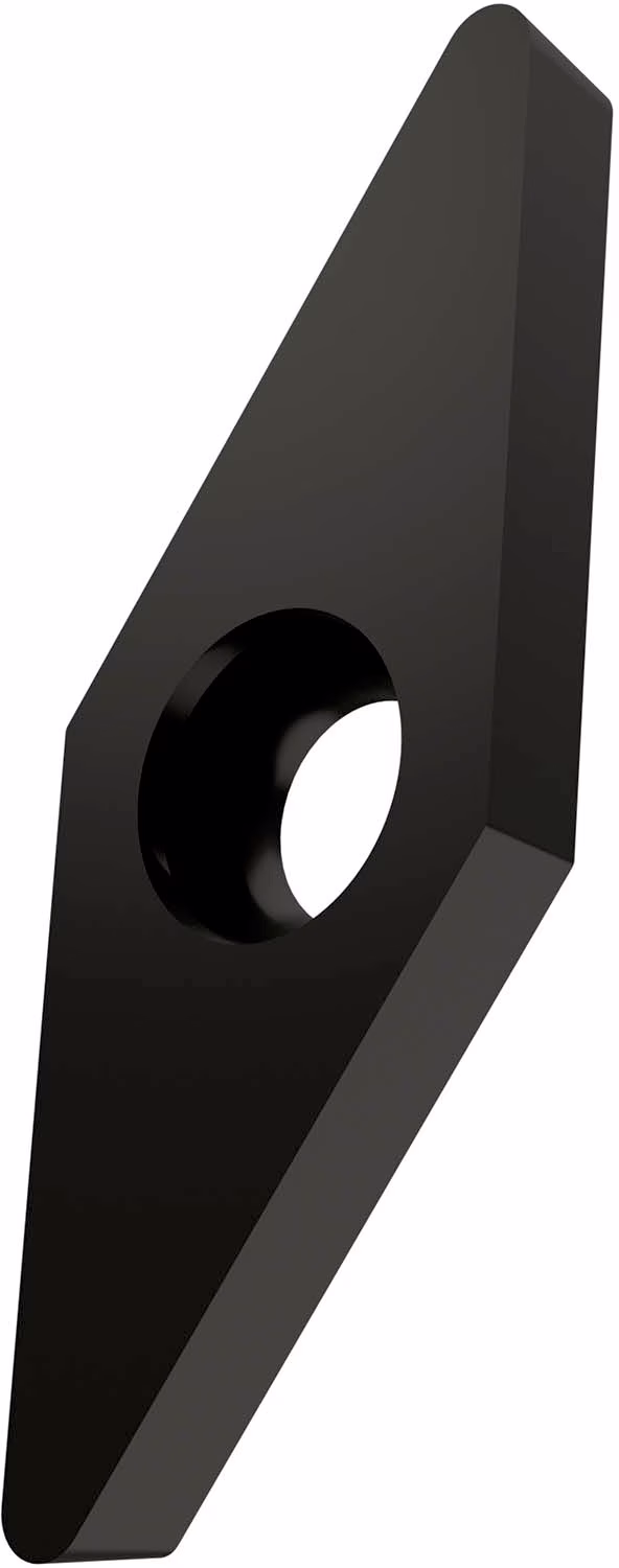 Drehwendeschneidplatte ISO VCGW D.2,6mm MT-CVD beschichtet Schwarz