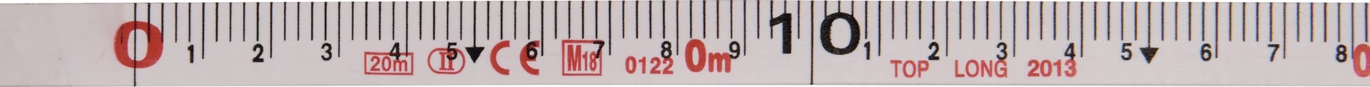 Kapselbandmaß L.20m Bandbr.13mm 2 mm/cm EG II ABS Nylon-Fiber