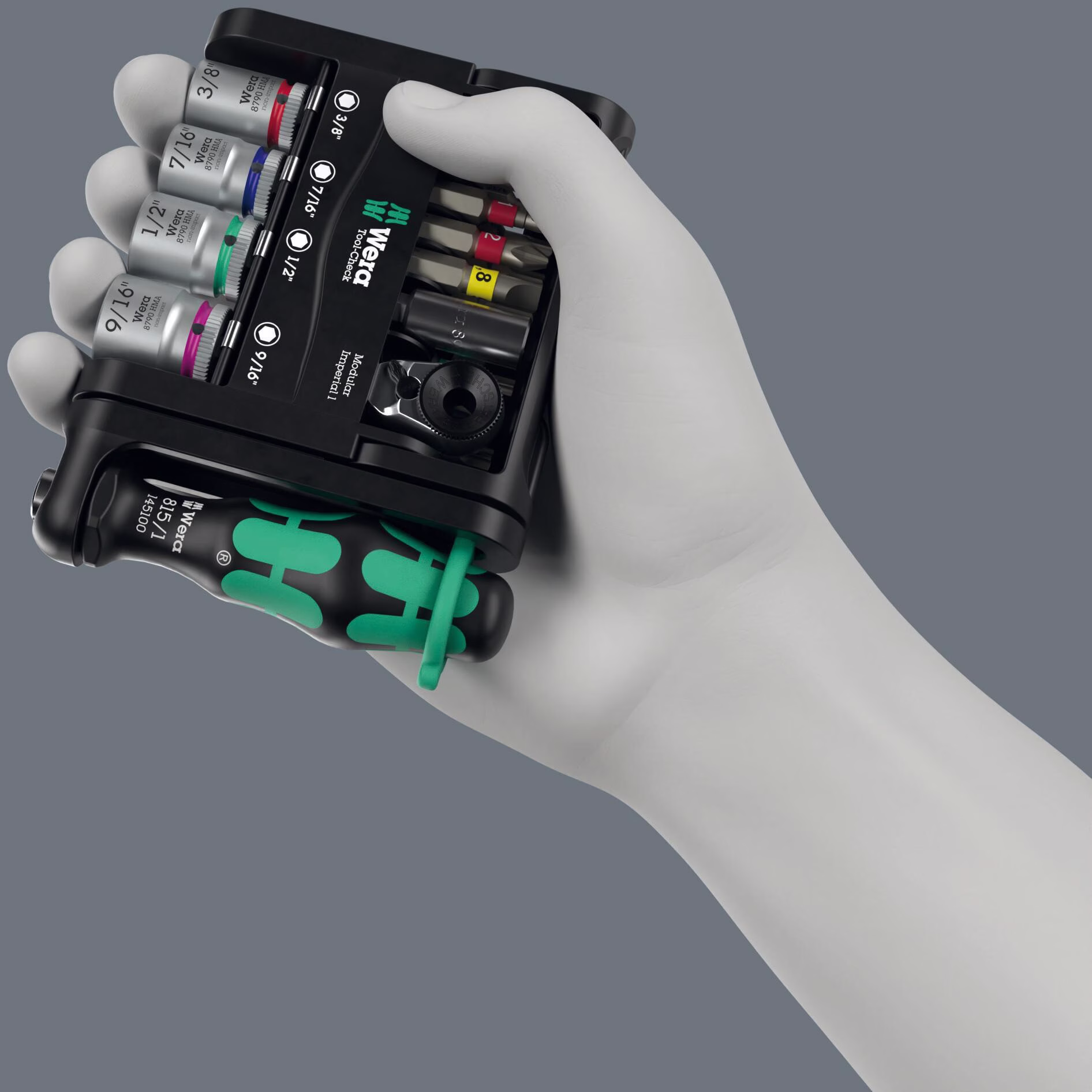 Bitsortiment Tool-Check Modular Imperial 1 21-tlg