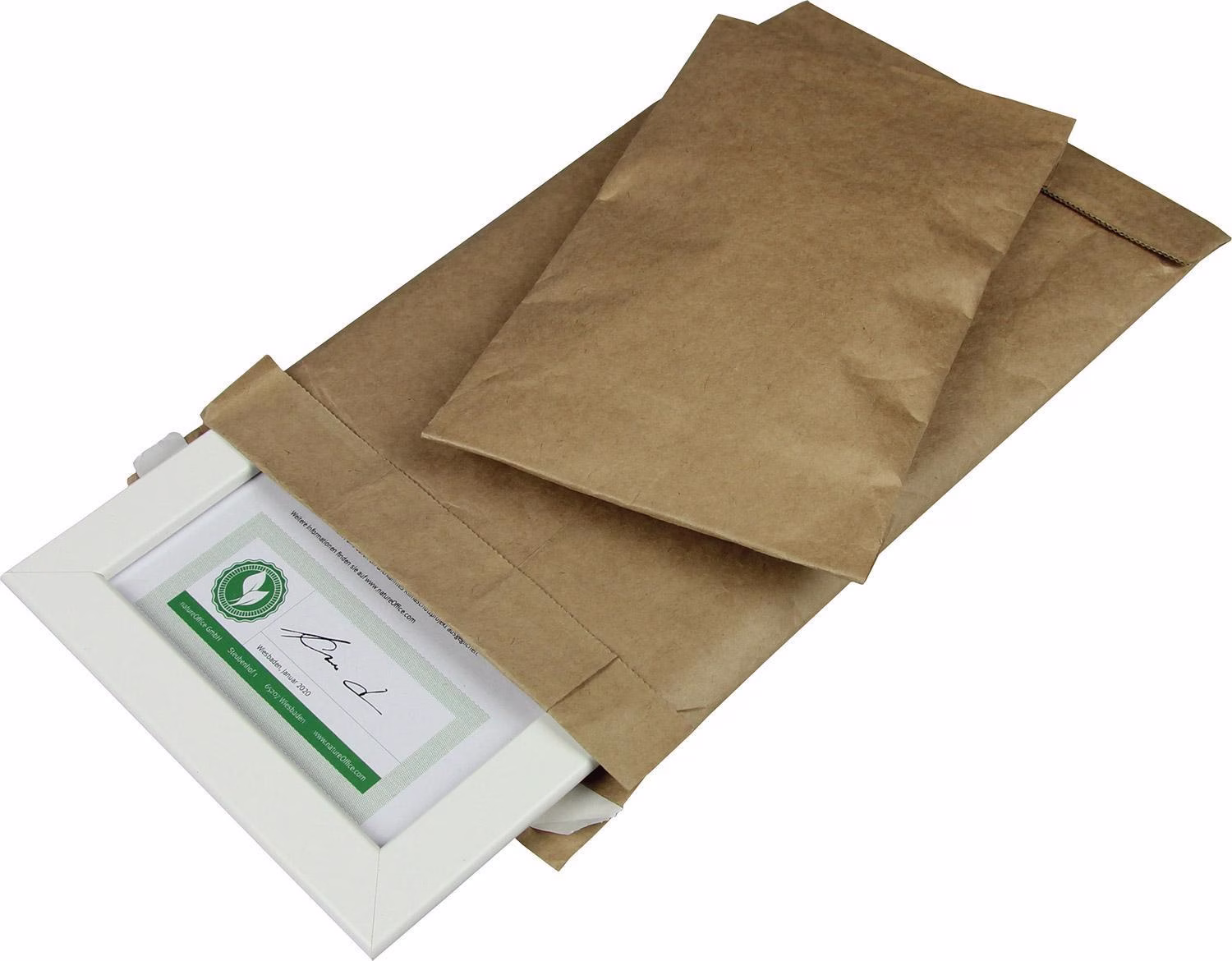 Polsterversandtasche Innenmaß 165x280mm Außenmaß 180x280mm Papier