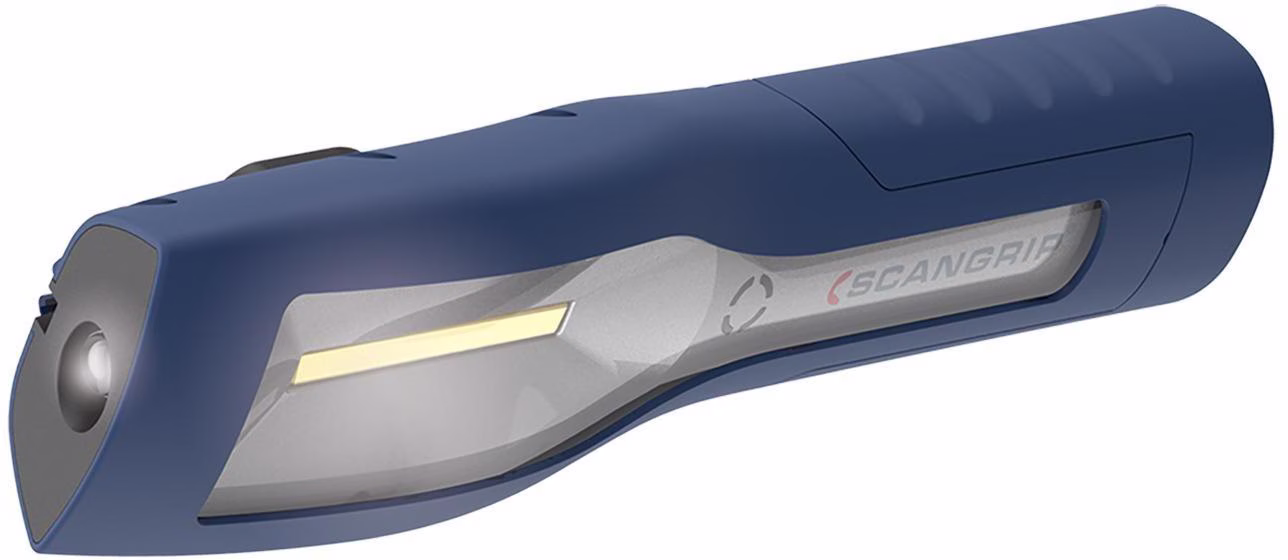 LED-Akkuhandleuchte MAG PRO 3,7 V 2600 mAh Li-Ion 60-600 lm