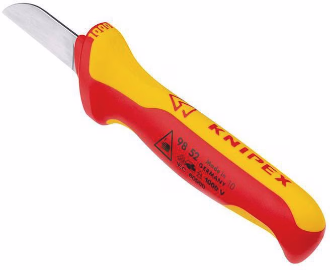 Kabelmesser L.190mm Klingen-L.50mm VDE67g Mehrkomponentengriff