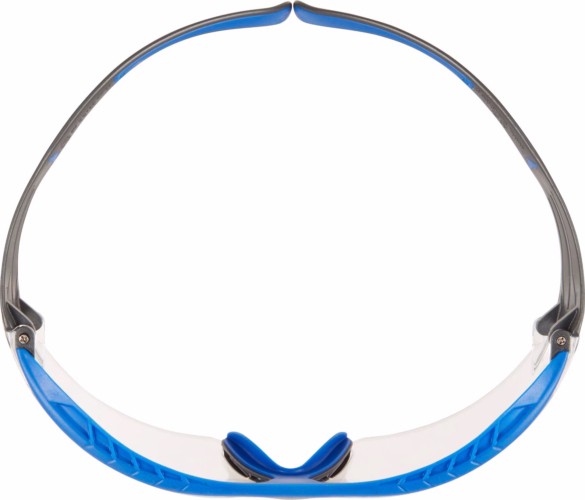 Schutzbrille SecureFit™ 400X EN 166 Bügel blau/grau,Scheibe klar PC