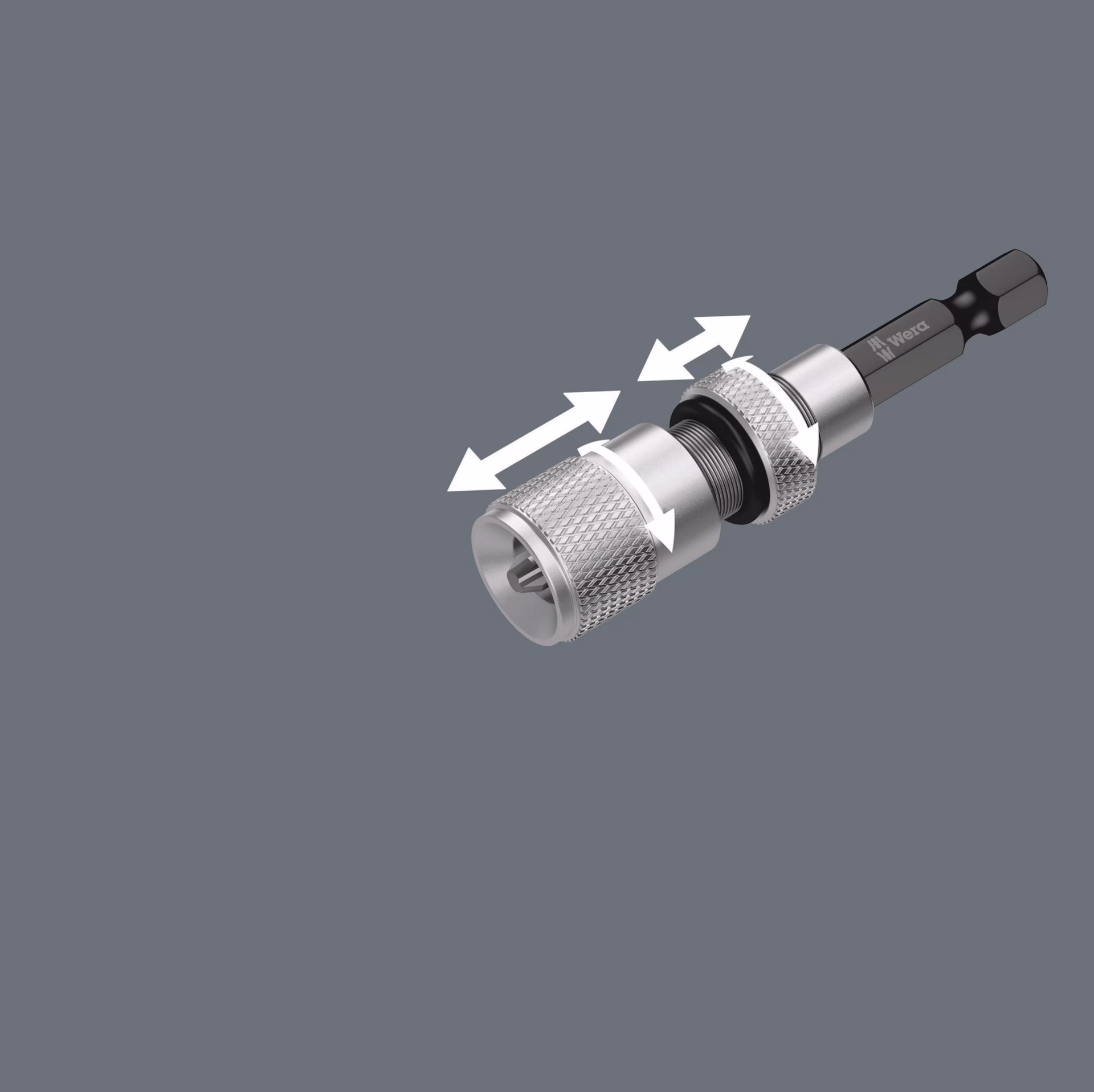 Bithalter 896/4/1 1/4 Zoll 6,3mm 1/4 Zoll a6-KT./ i6-KT.L.50mm