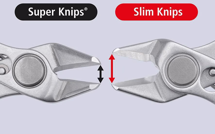Feinschneidezange Slim Knips L.150mm Facette nein spiegelpol