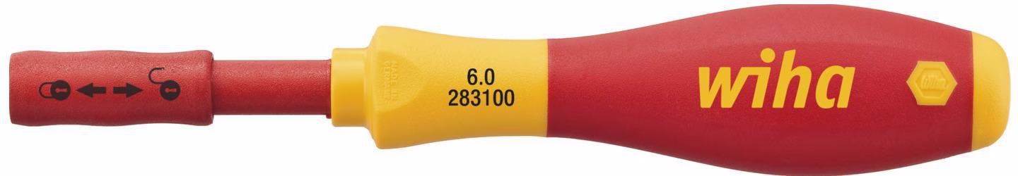 Bithalter SoftFinish electric slimVario VDE Gesamt-L.160mm f.6mm slimBits