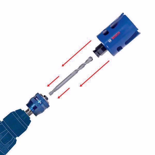 Lochsägen-Set EXPERT Multi Material 15-tlg.20-76mm Schnitt-T.60mm