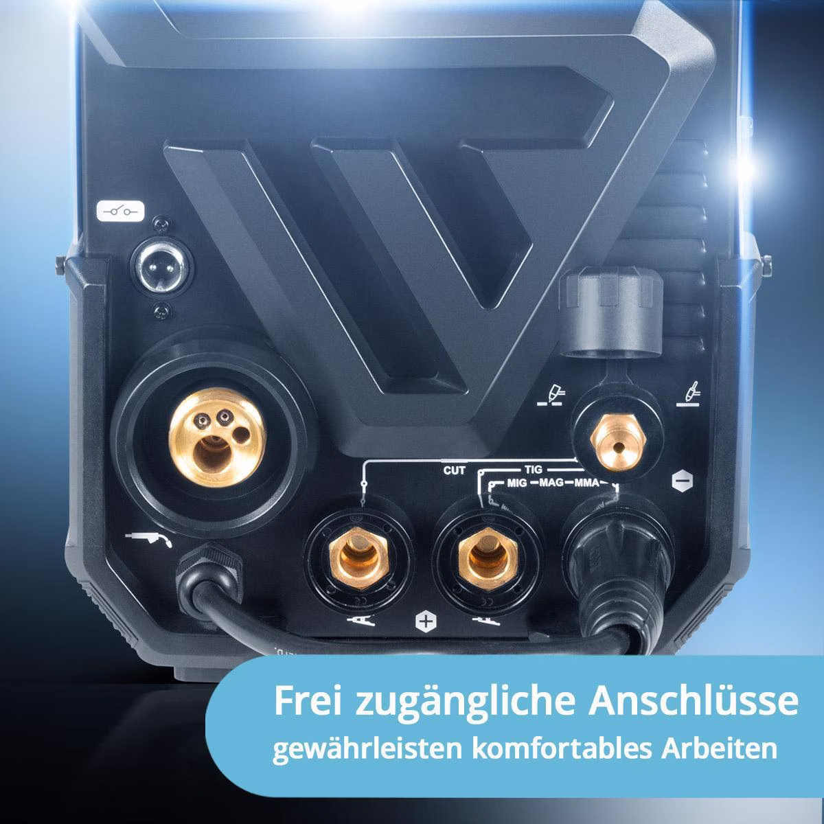Inverterschweißgerät CTM-250 Puls Pro Einzelgerät m.Zub.3m