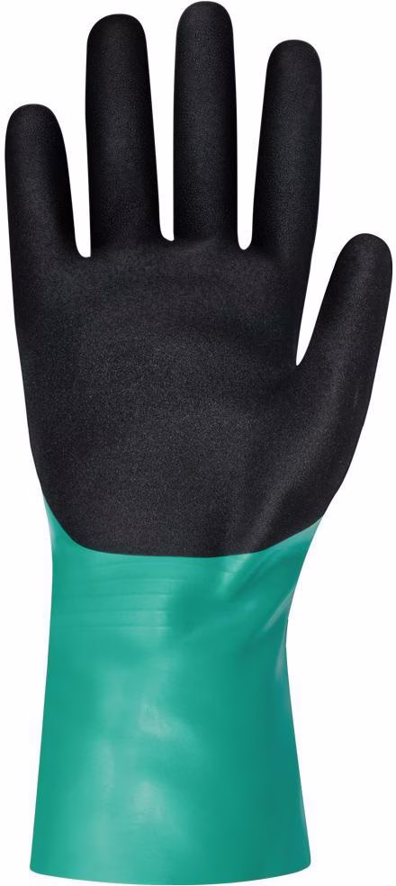 Chemiehandschuhe CLARINGTON Gr.10 grün/schwarz EN 407/EN 388/EN 374