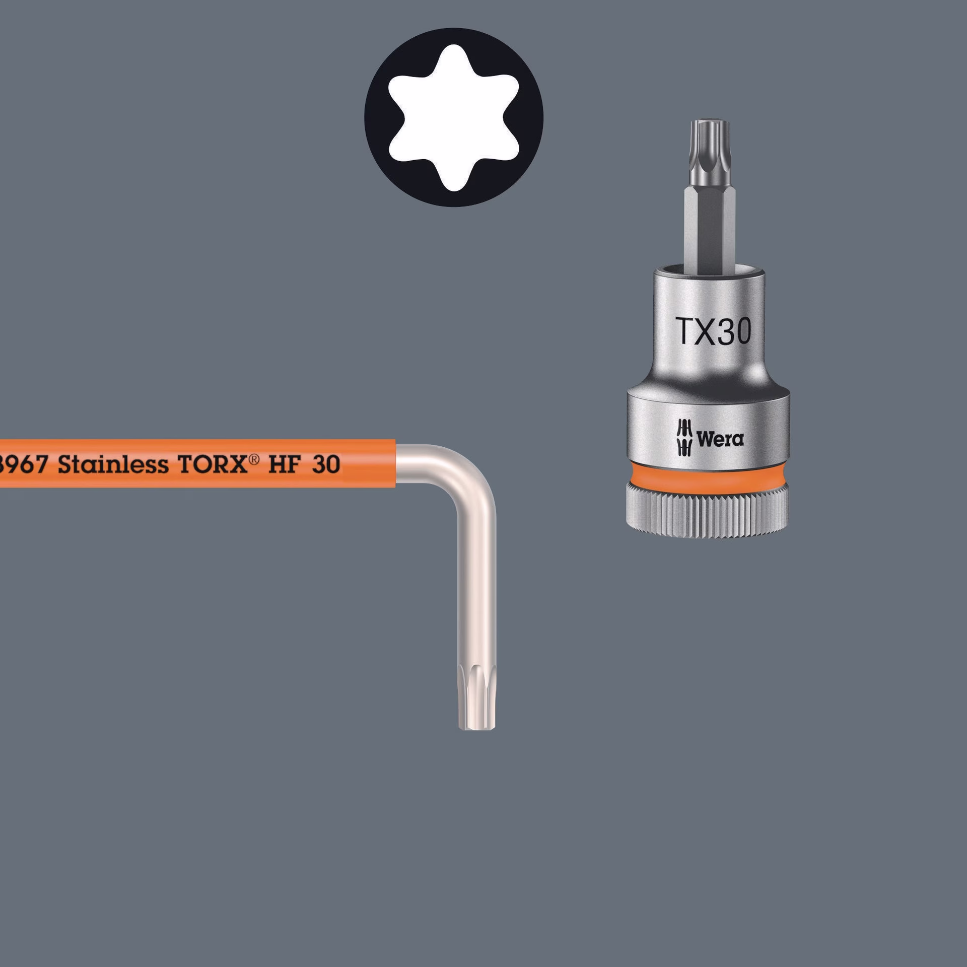 Winkelschlüsselsatz 3967/9 TX SXL Multicolour HF Stainless 1 9teilig VA