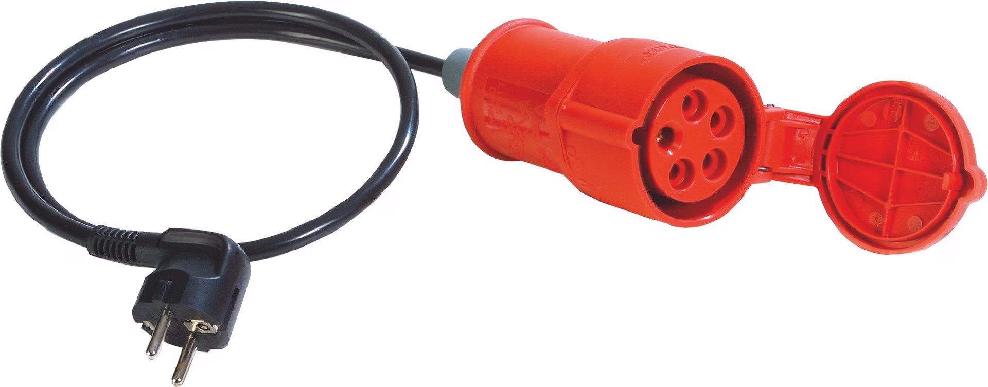 Messadapter f.3-phasige Verbraucher passiv CEE-Schutzkontaktstecker