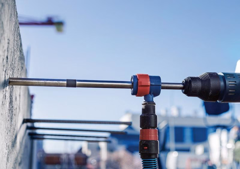 Hammerbohrer-Anschluss EXPERT SDS Clean max Systemzubehör