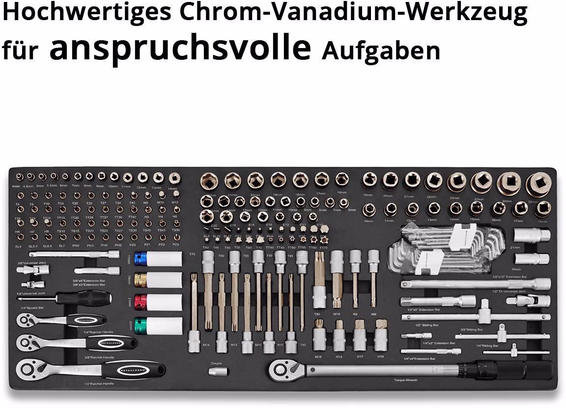 Werkzeugmodul 186-tlg
