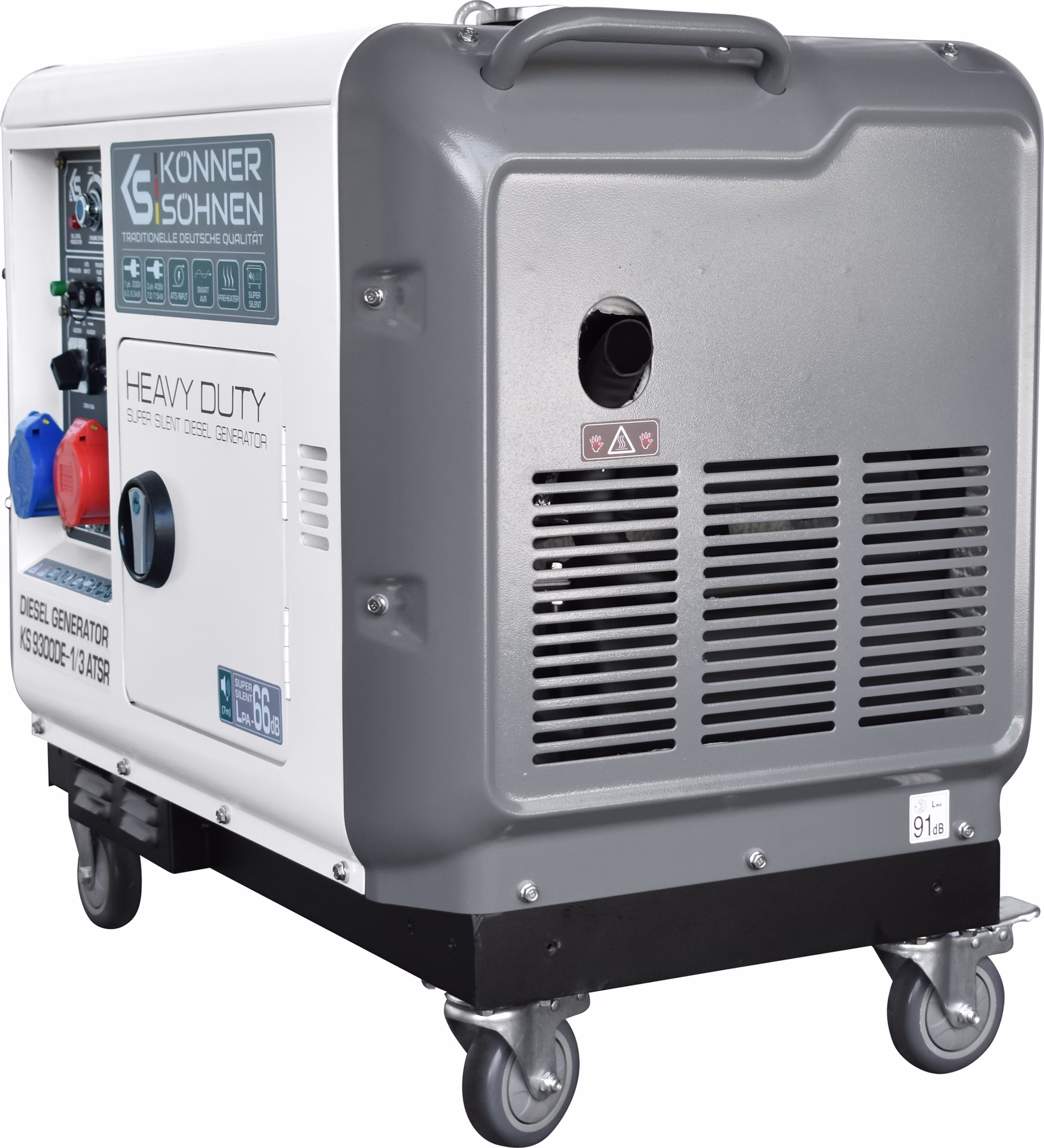 Stromerzeuger KS 9300DE-1/3 ATSR 6 (230V) kW,7 (400V) kW Diesel