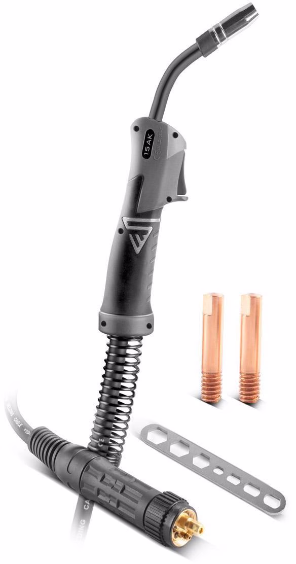 Schweißbr.AK15/MB15 Gaskühlung 3m