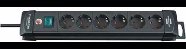 Steckdosenleiste Premium-Line 1951160100 6fach sw
