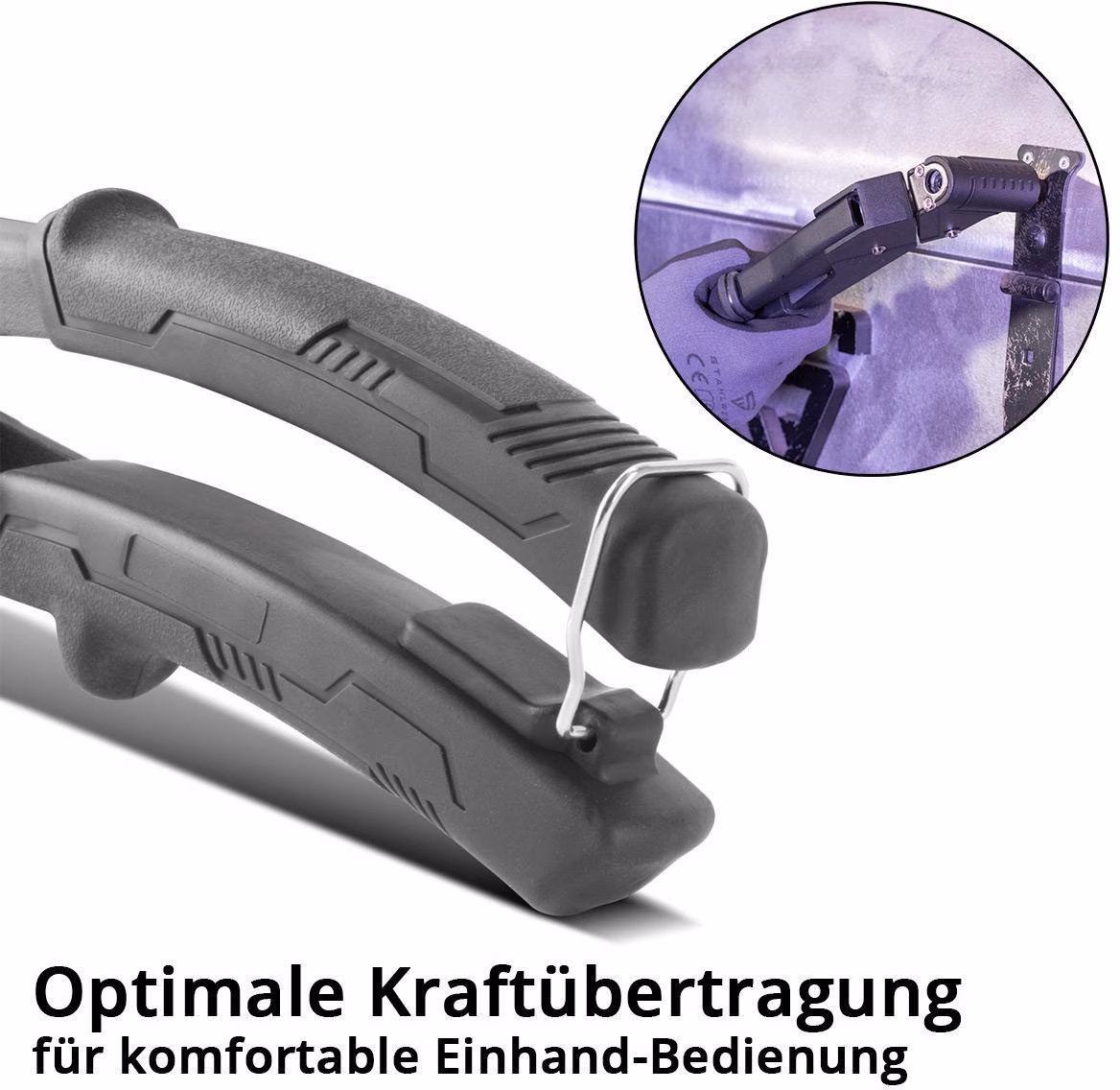Nietzangen-Set NZ-280 ST 360Grad L.28,5cm