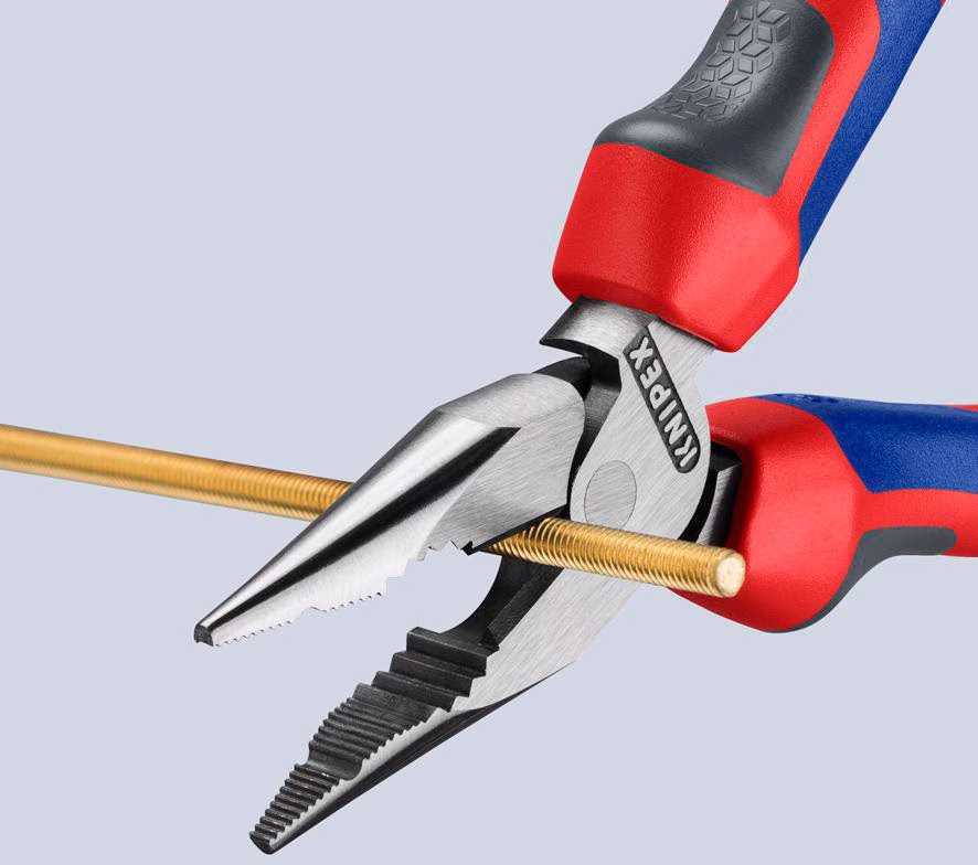 Spitzkombizange L.145mm pol.Comfort-Griff schwarz atram