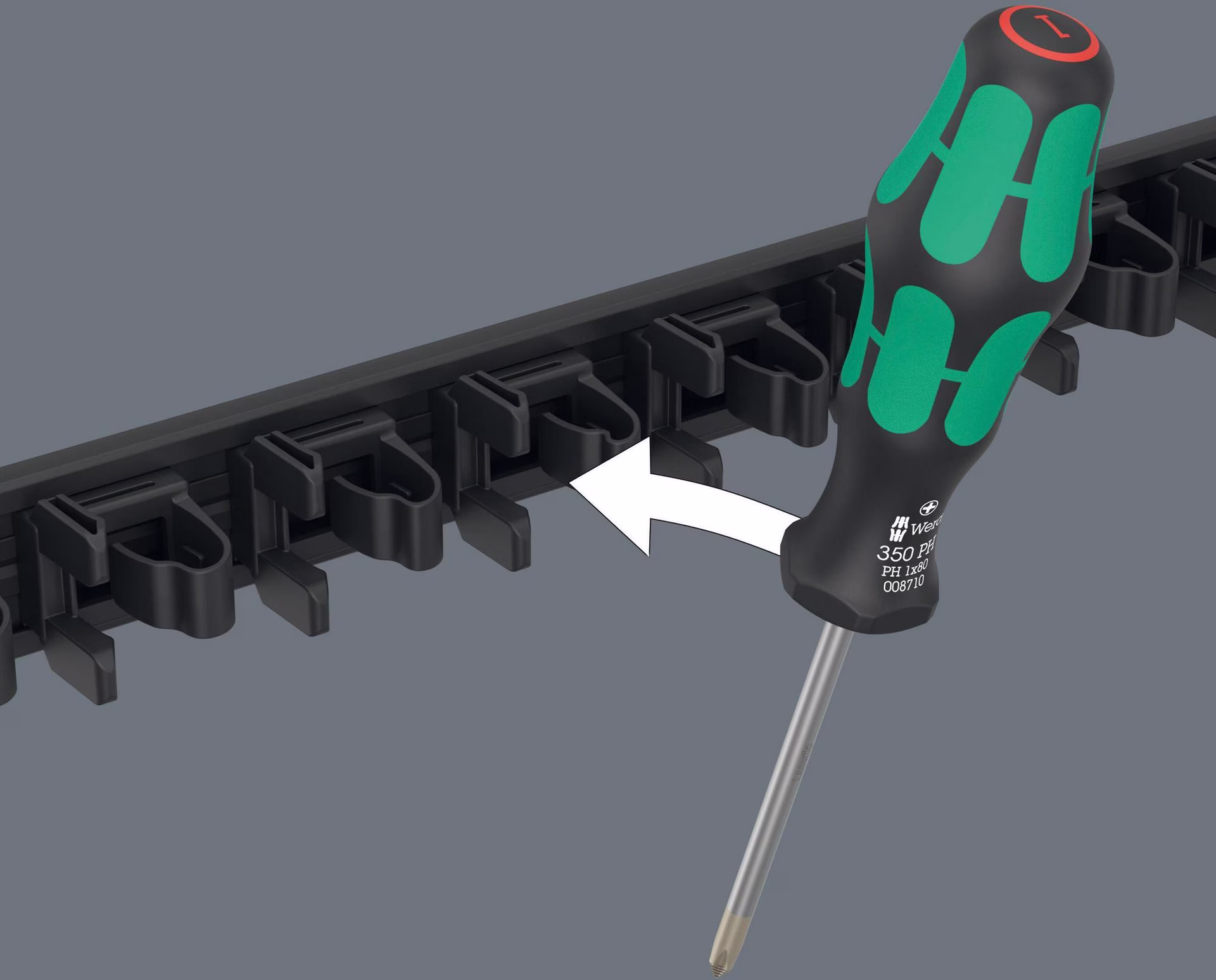 Magnetleiste 9611 H.30mm L.400mm m.Magnetic Rail
